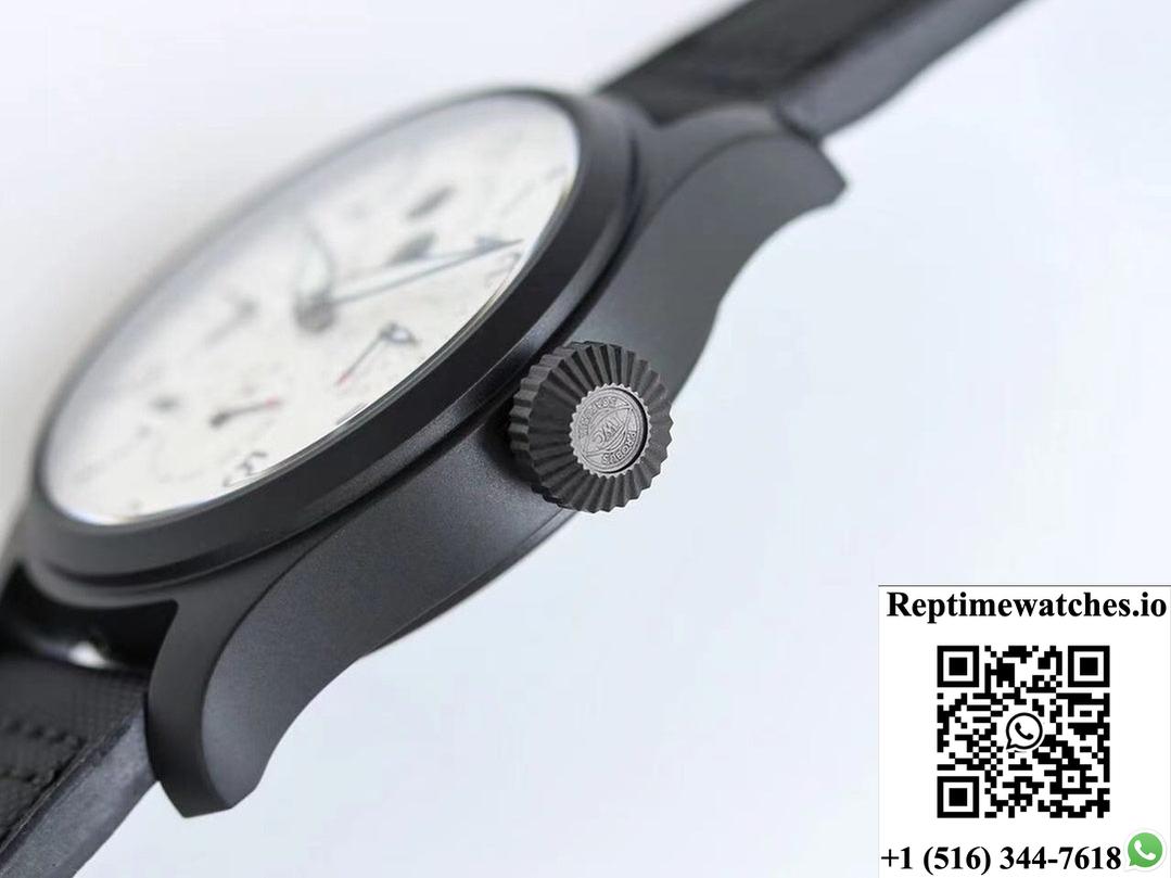 IWC Pilot IW502902 V9 Factory White Dial