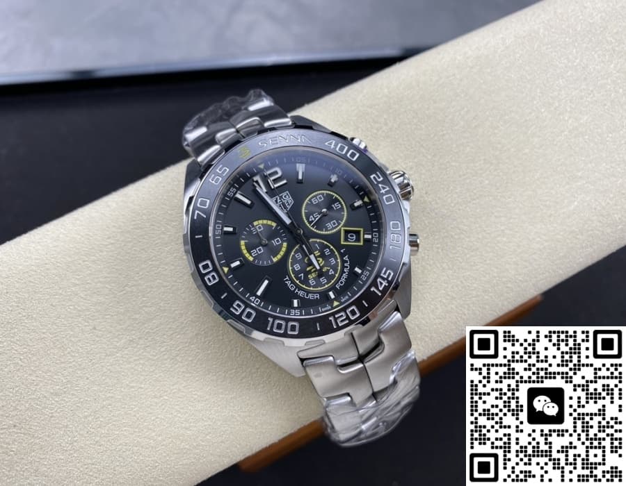 TAG Heuer F1 CAZ101AF.BA0637 luminous hour markers