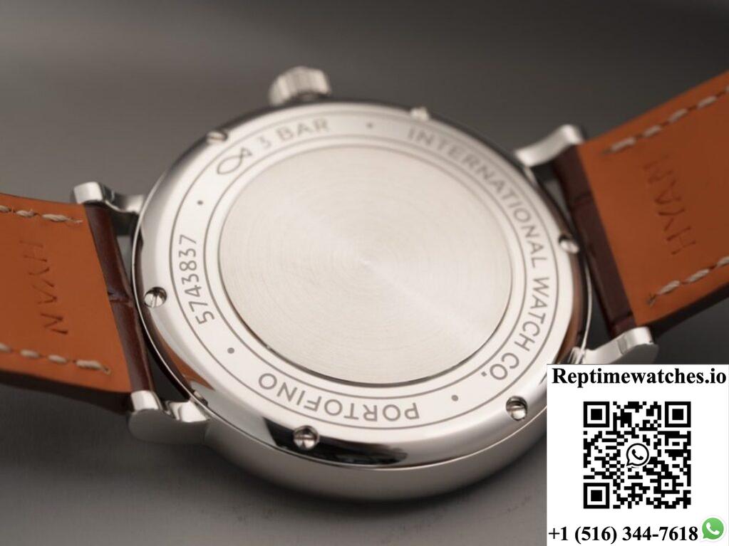 IWC PORTOFINO IW458103 V7 FACTORY STAINLESS STEEL CASE