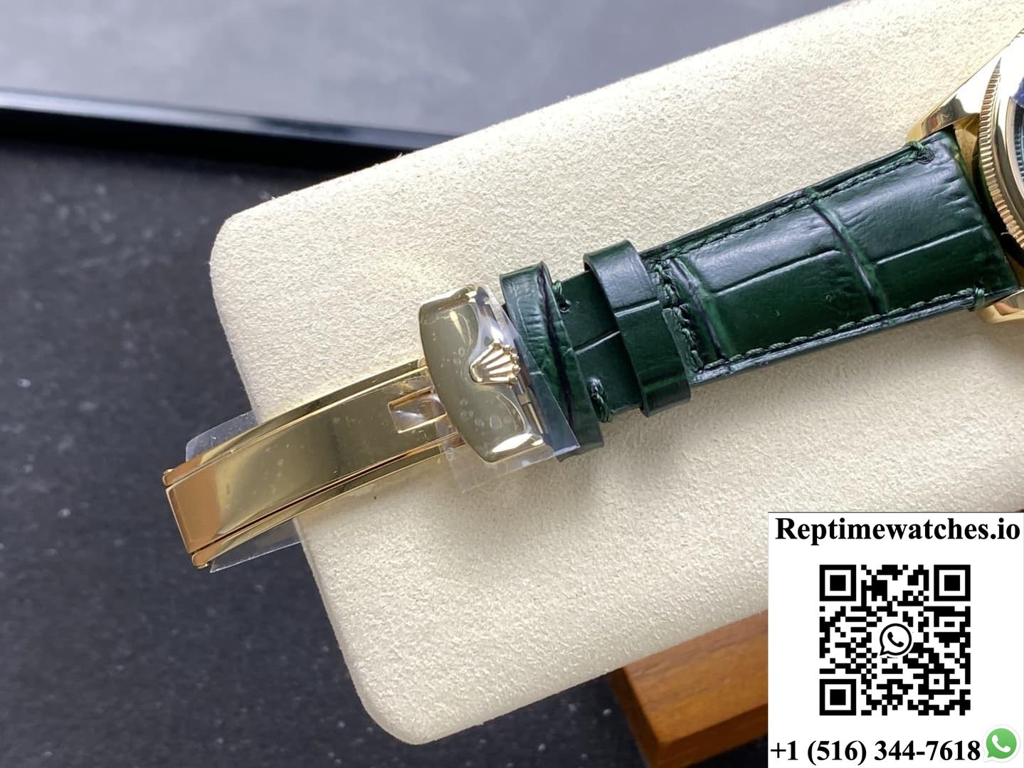 Rolex Perpetual 1908 m52508-0003 R+ factory green dial