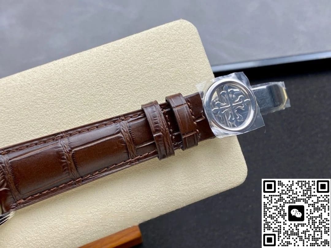 Patek Philippe Grand Complications 5320G-011 GR Factory Alligator Leather Strap
