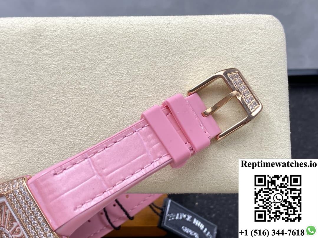 Franck Muller Ladies’Collection V 32 Sc At Fo D Cd Abf Factory Diamond Dial-Rep Time Watches