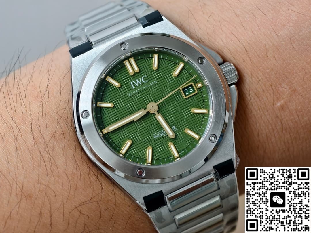 IWC Engineer IW328908 V7 Factory Green Dial