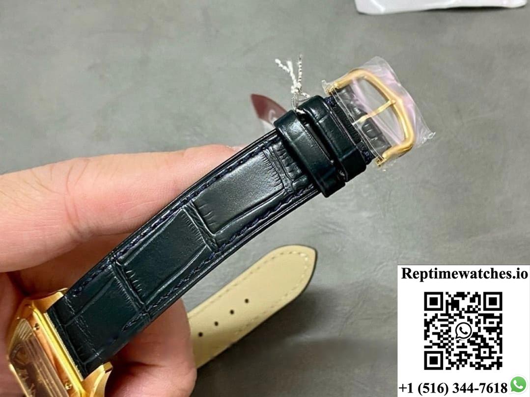 Cartier Santos WGSA0077 F1 factory gold color case