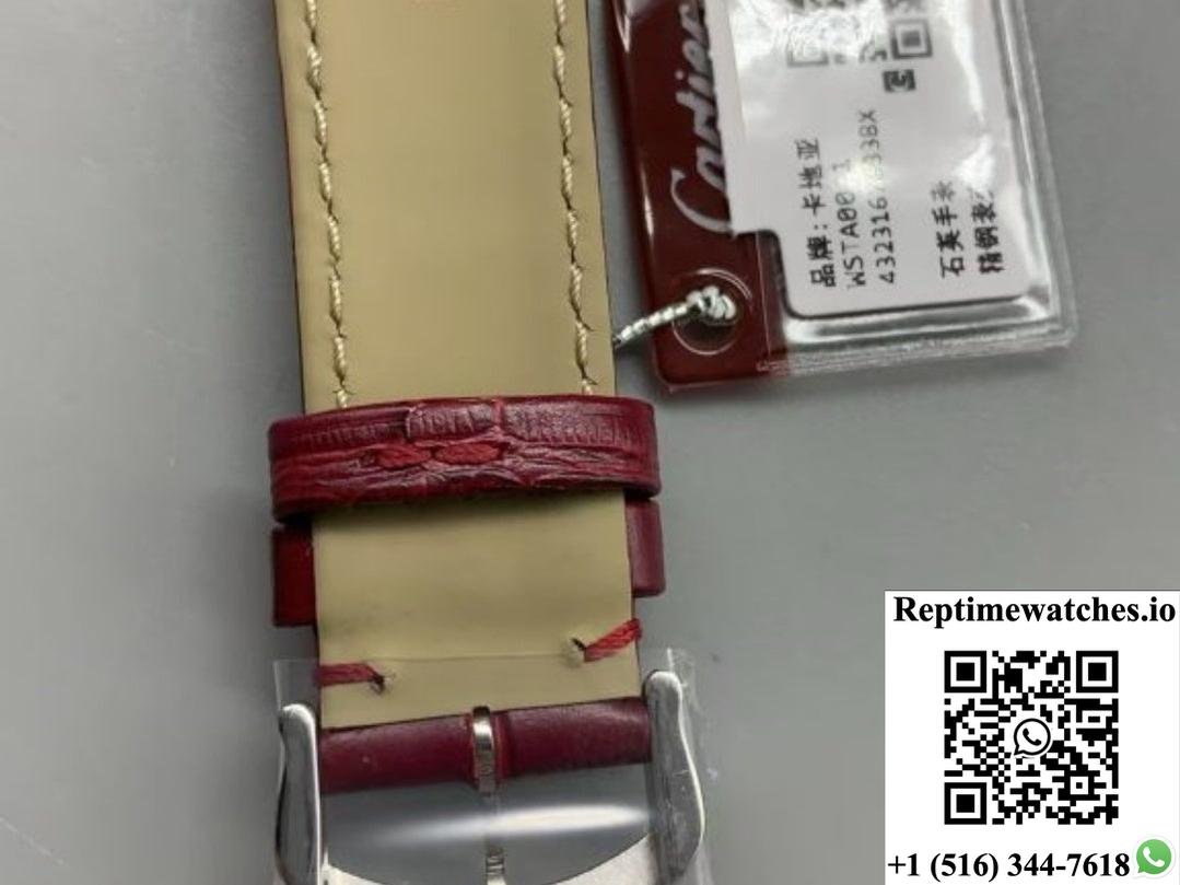 Cartier Tank WSTA0054 F1 Factory Square Dial