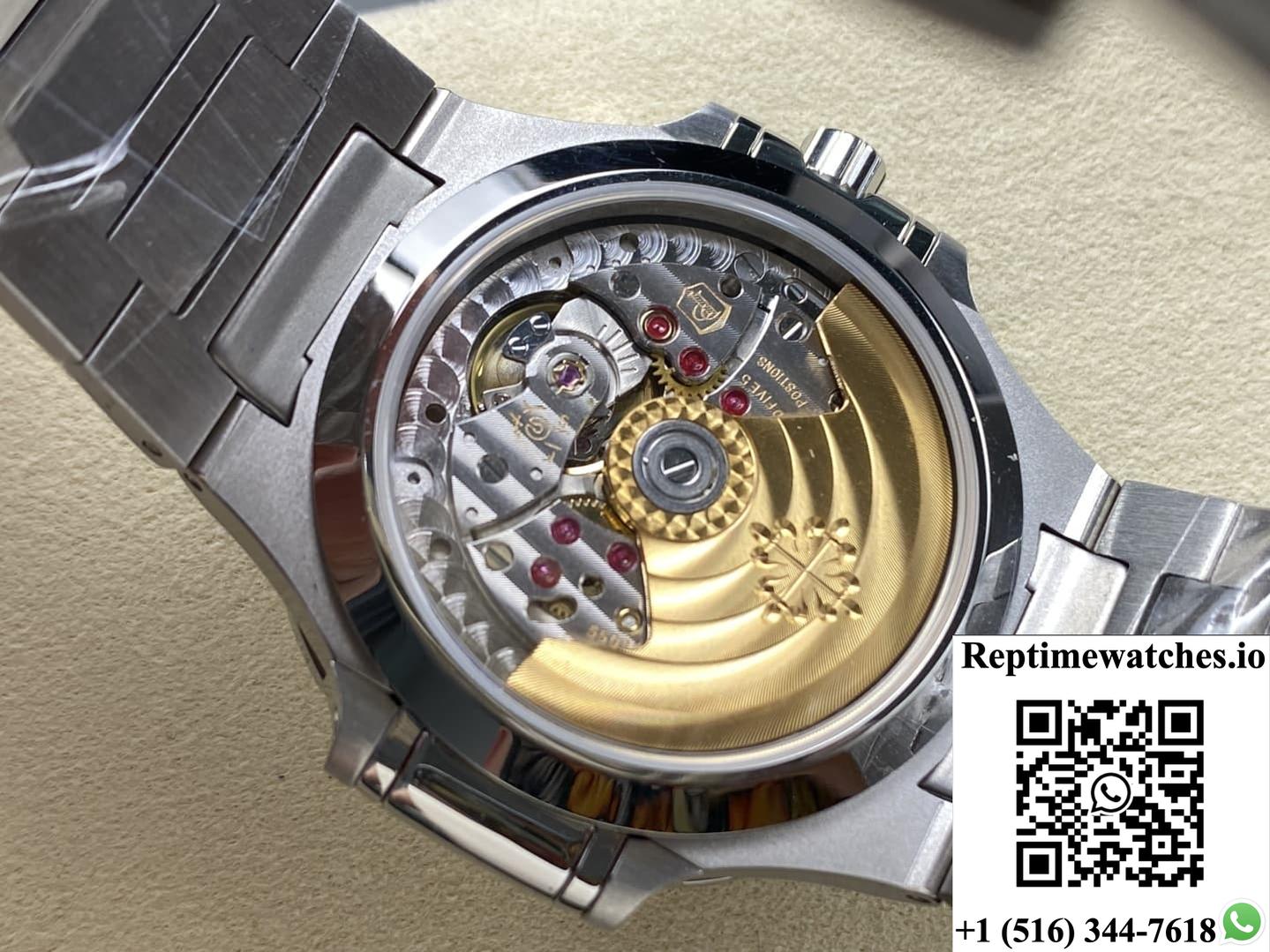 Patek Philippe Nautilus 5711 GR Factory Stainless Steel Strap