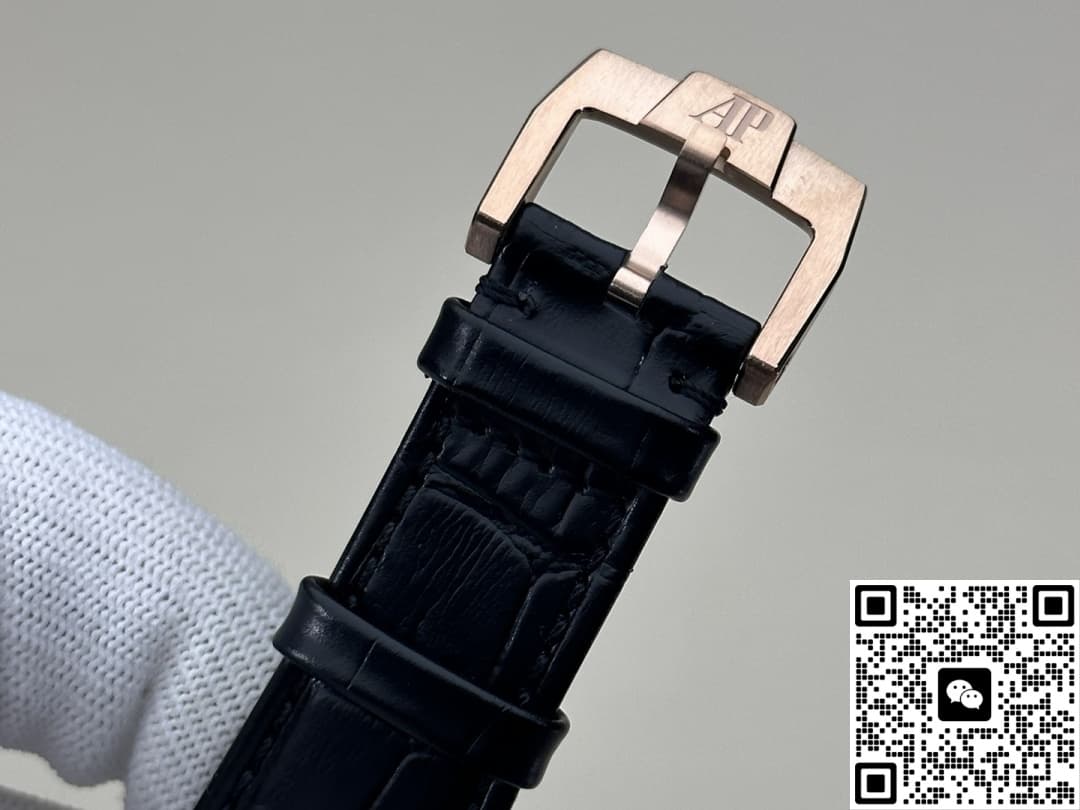 Audemars Piguet CODE 11.59 15210OR.OO.A002CR.01 APS factory crocodile leather strap