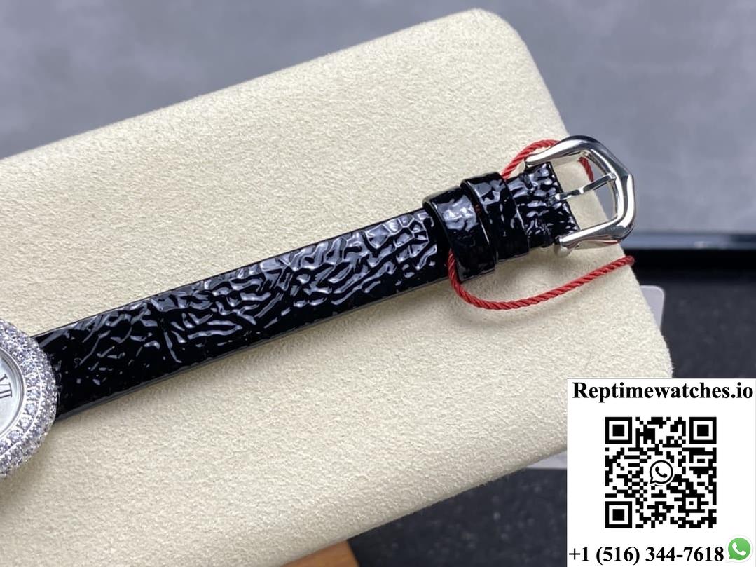 Cartier tub WJBA0036 DR factory diamond dial