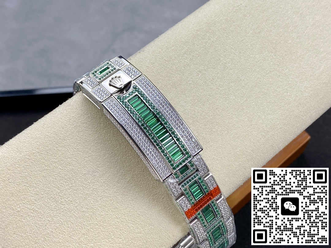 Rolex GMT Master 116769TBR-74780B AMG factory diamond bezel