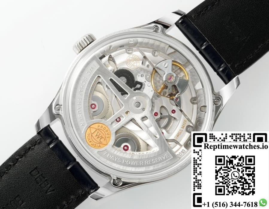 IWC Portuguese IW501705 APS factory transparent case back