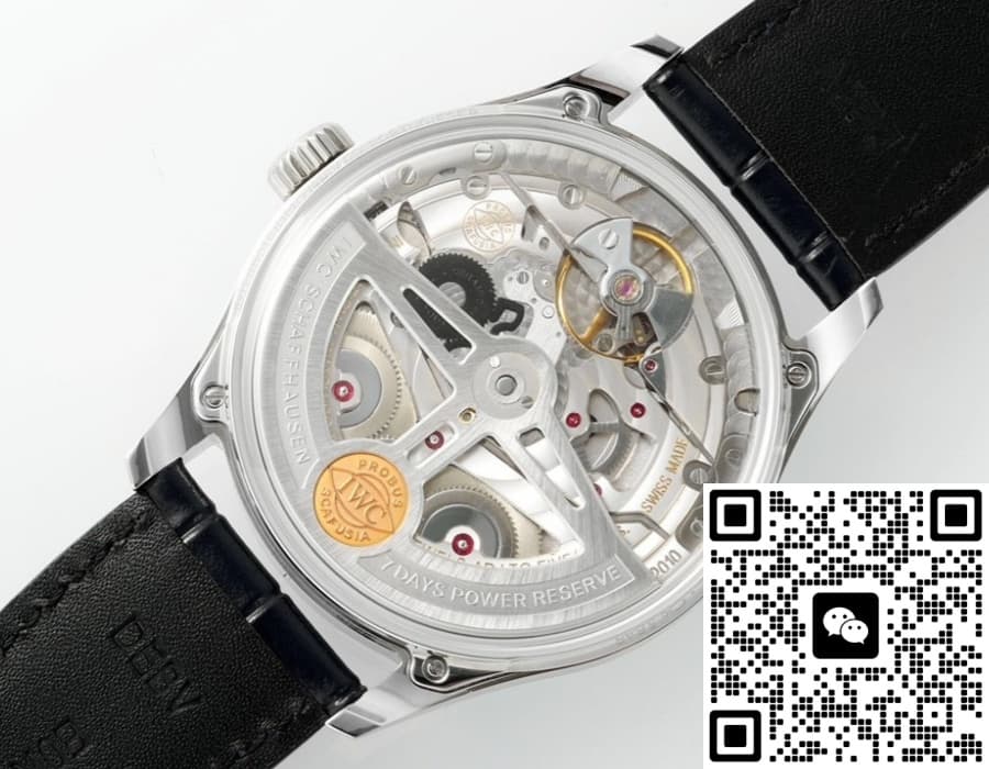 IWC Portuguese IW501705 APS factory transparent case back