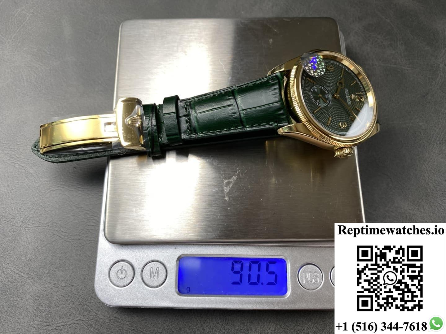 Rolex Perpetual 1908 m52508-0003 R+ factory green dial