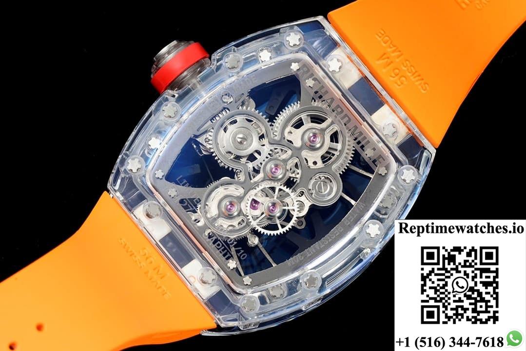 Richard Miller RM27-02 RM Factory Tourbillon Orange Strap