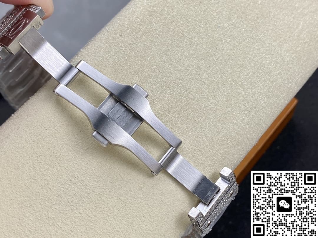 Cartier Santos W2SA0020 AMG factory blue dial