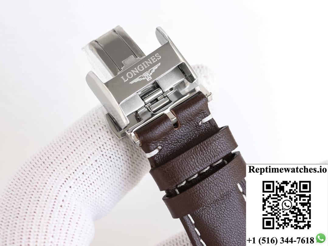 Longines Spirit L3.812.5.53.2 Tw Factory Dual Time Zone-Rep Time Watches
