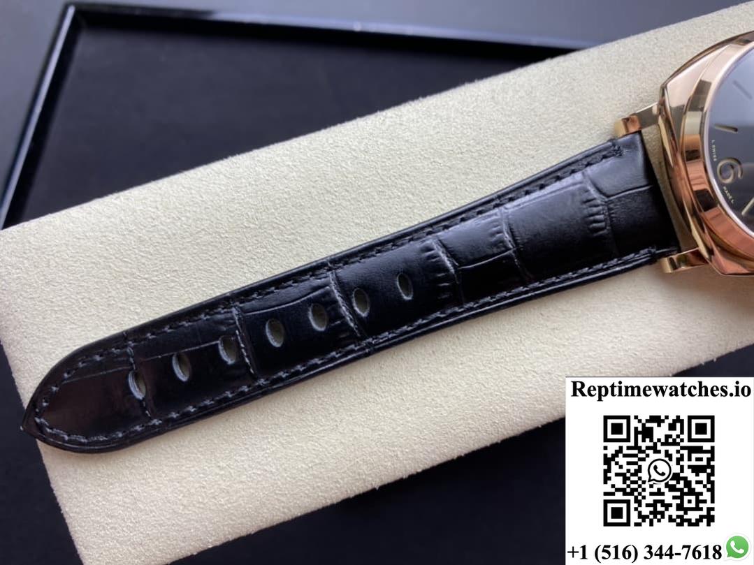 Panerai Lumino Dur PAM00908 VS Factory Alligator Leather Strap
