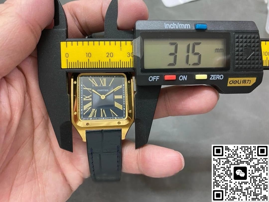 Cartier Santos WGSA0077 F1 factory gold color case