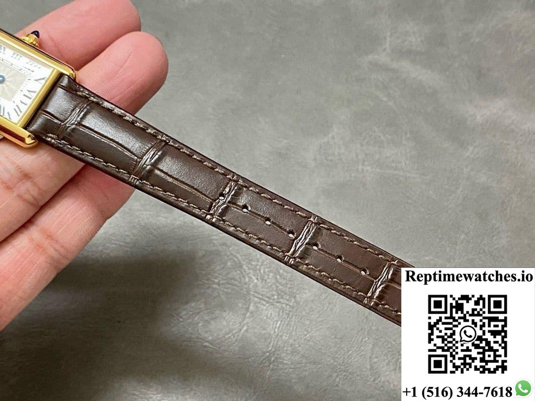 Cartier Tank W1529856 F1 Factory White Dial