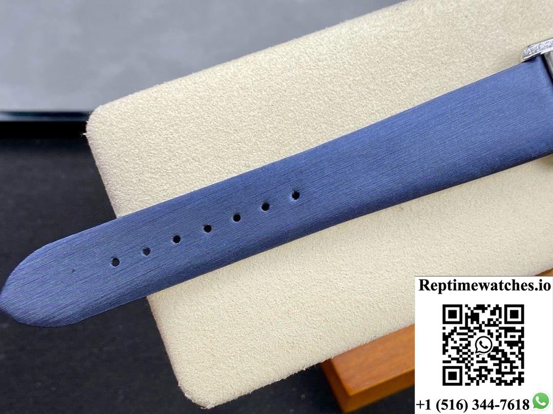 Cartier Tank W4TA0017 F1 Factory Blue Strap