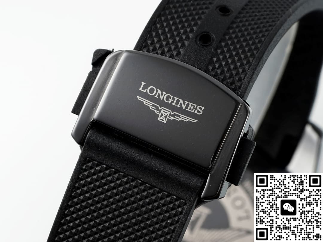 Longines Concas L3.784.4.56.9 AF factory rubber strap