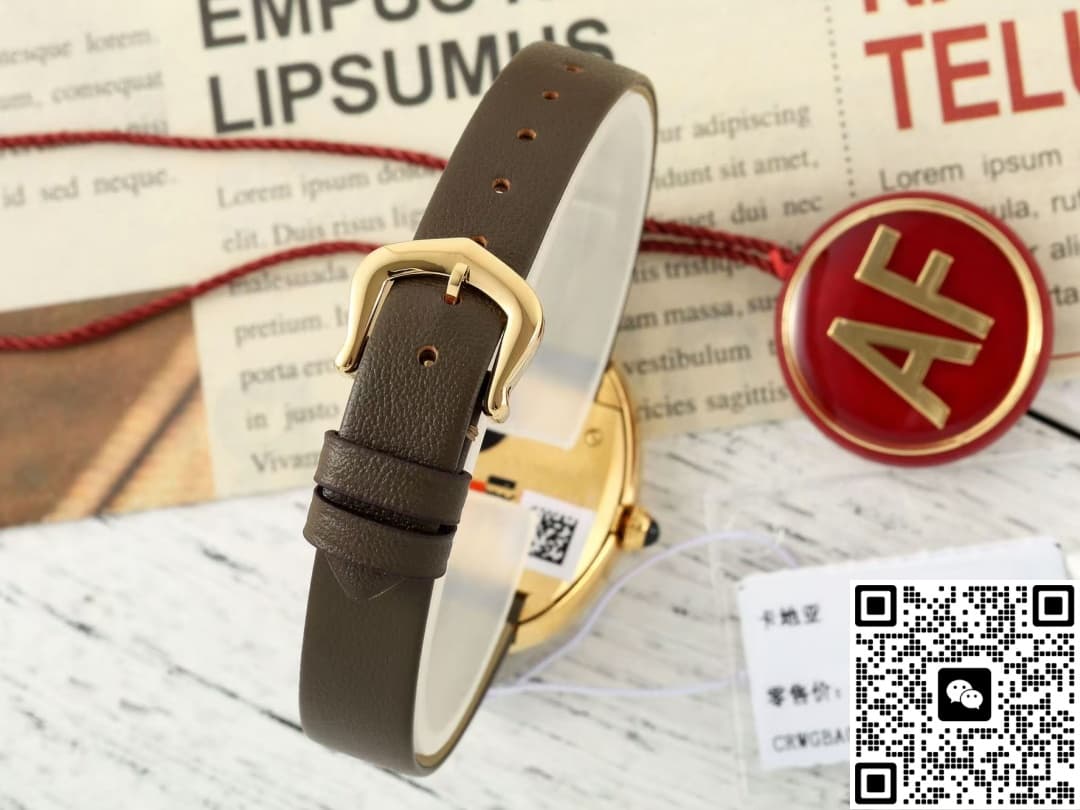 Cartier tub WGBA0031 AF factory brown dial