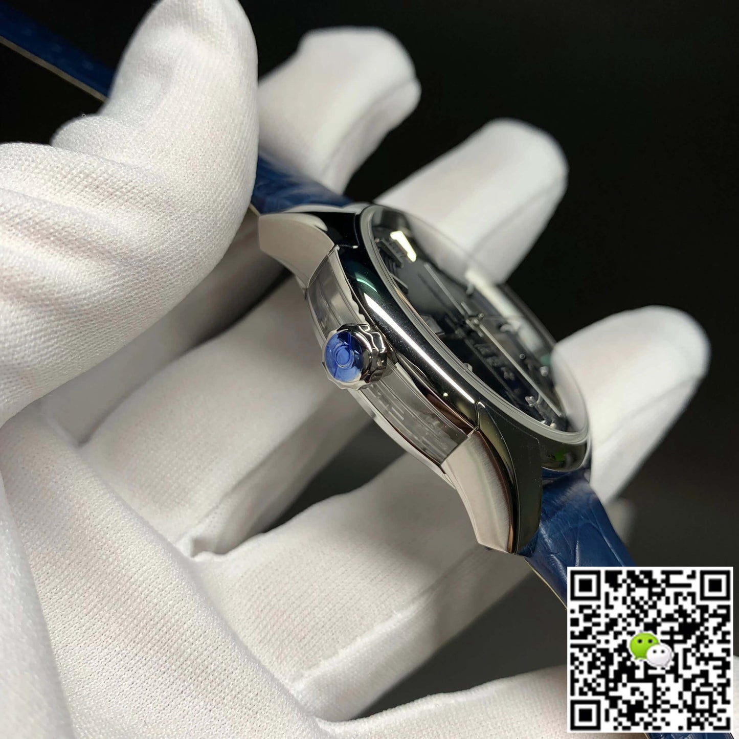 Omega De Ville 433.33.41.21.03.001 VS Factory Blue Dial