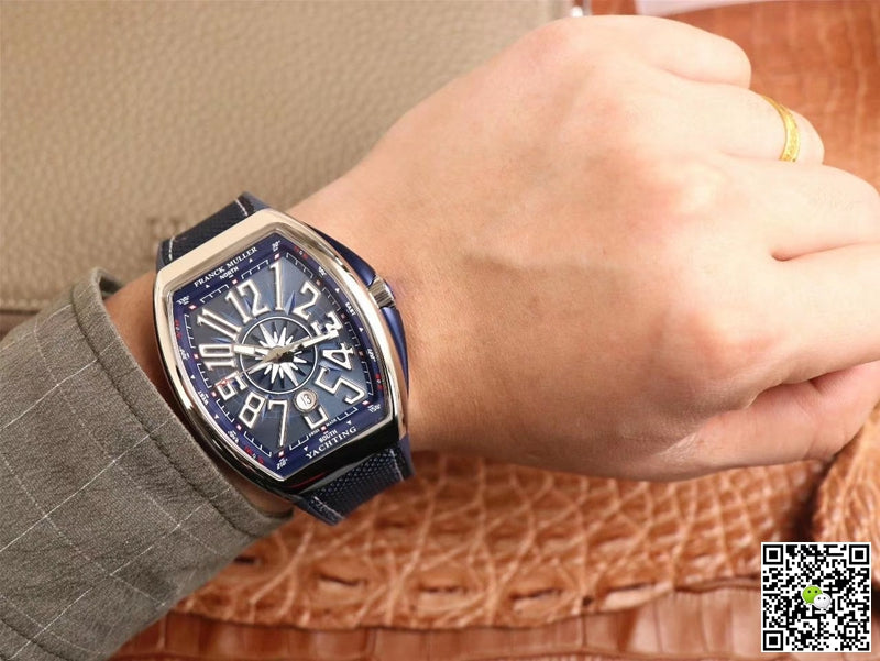 Franck Muller MEN’S Collection V45 SC DT AC BL Yachting ZF Factory Blue Dial