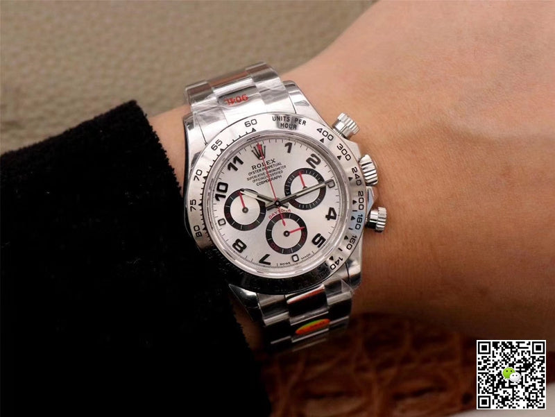 Rolex Daytona Cosmograph 116509-78599 Noob Factory White Dial