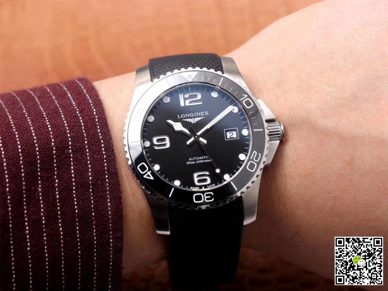 Longines Concas L3.781.4.56.9 ZF Factory Black Dial