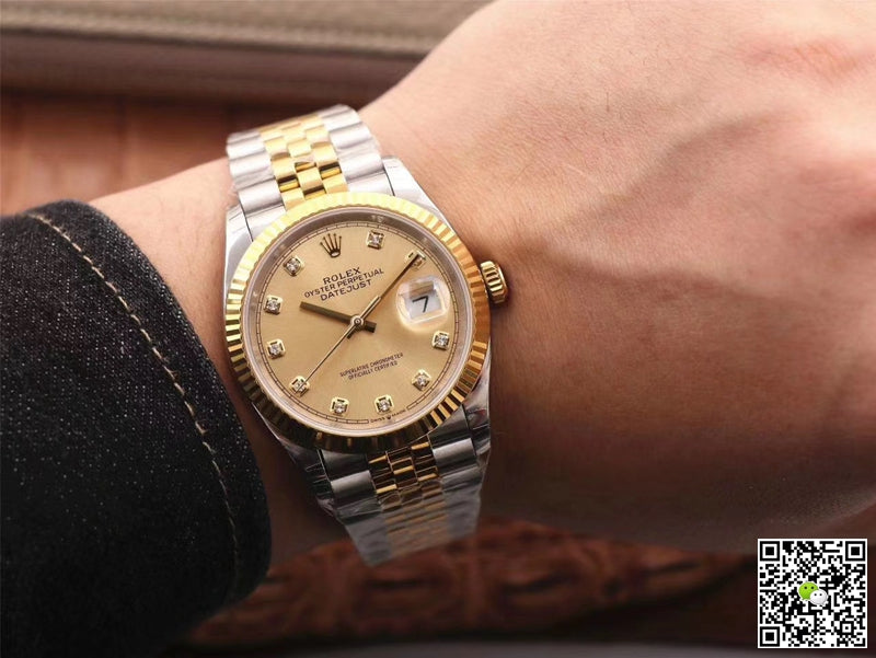 Rolex Datejust M126233-0017 EW Factory Champagne Dial