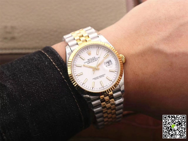 Rolex Datejust M126233-0019 EW Factory White Dial