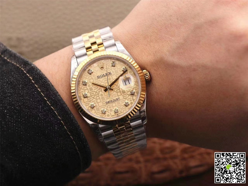 Rolex Datejust M126233-0033 EW Factory Champagne Dial