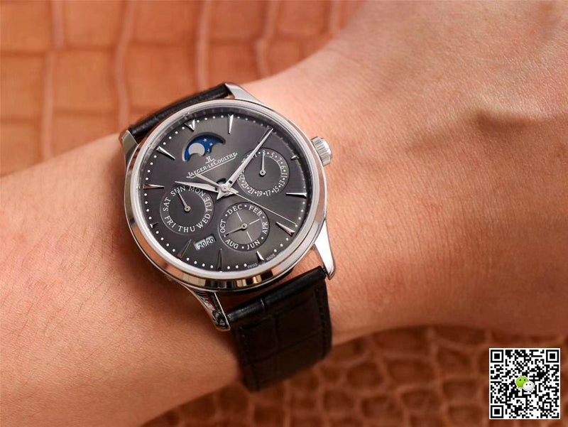 Jaeger-LeCoultre Master Ultra Thin Moon Perpetual Calendar 130354J V9 Factory Gray Dial