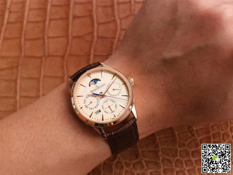 Jaeger-LeCoultre Master Ultra Thin Moon Perpetual Calendar 1302520 V9 Factory Rose Gold Case