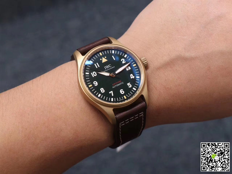 IWC Pilot Spitfire IW326802 MKS Factory Black Dial