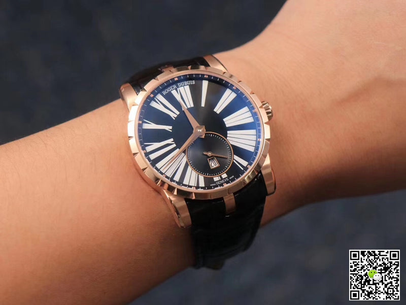 Roger Dubuis Excalibur DBEX0537 PF Factory Black Dial