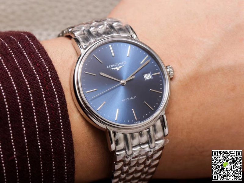 RM Factory Longines Presence L4.922.4.92.6 Stainless Steel Blue Dial