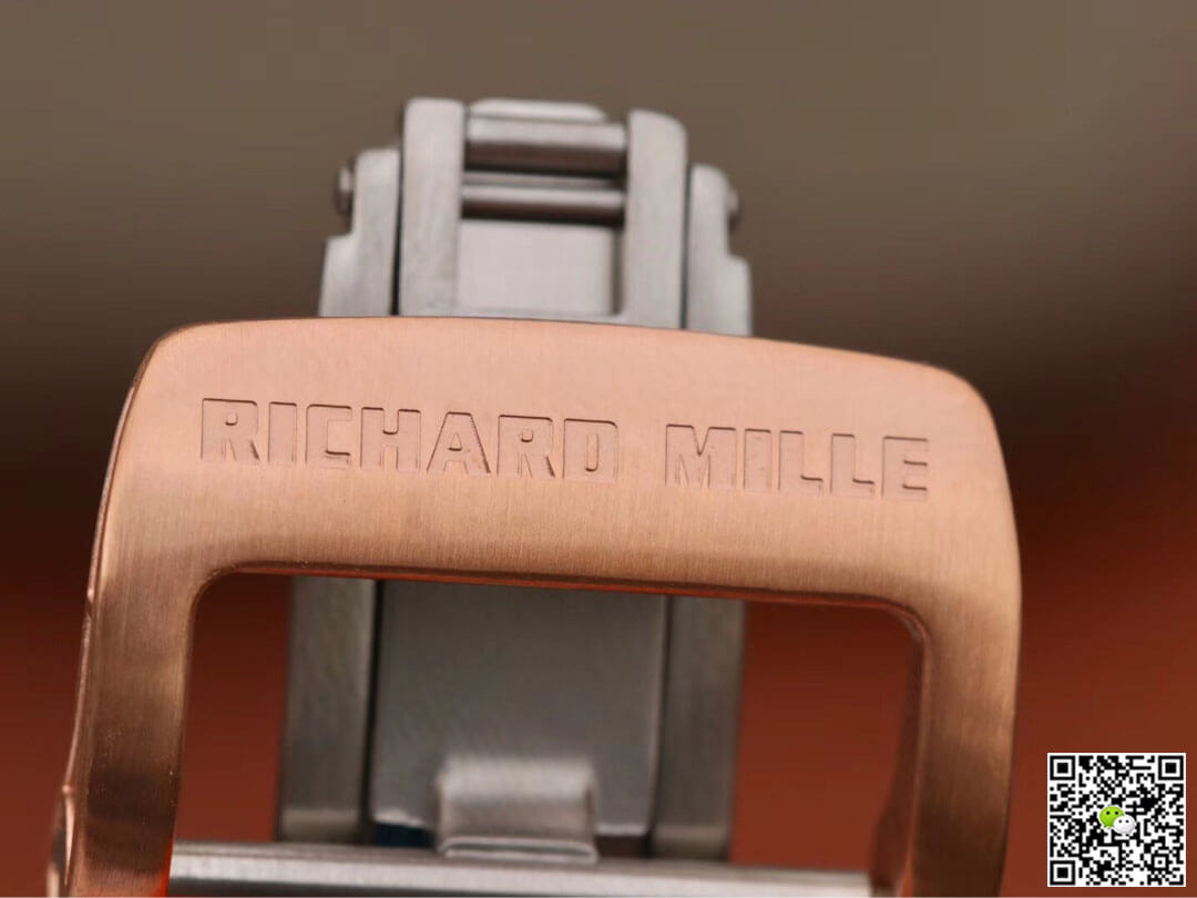 Richard Mille RM035 Americas KV Factory Rose Gold Black Strap