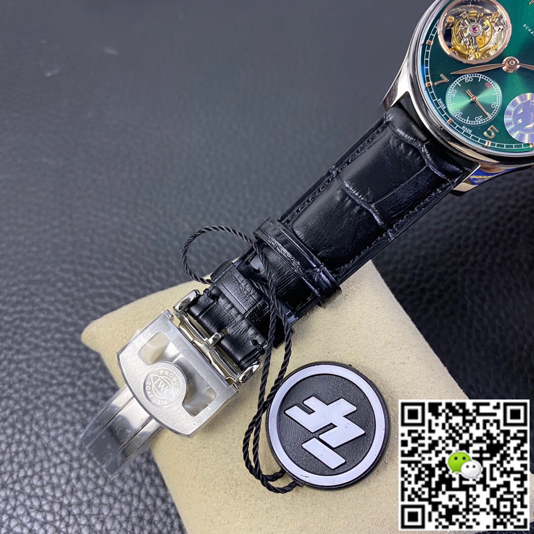 IWC Portuguese ZF Factory Tourbillon Green Dial