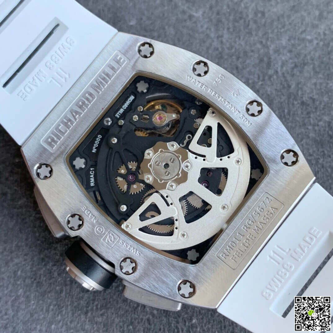 Richard Mille RM11 KV Factory Titanium Skeleton Dial