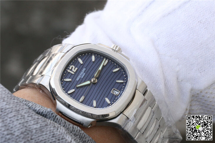 Patek Philippe Nautilus Ladies 7118/1A-001 PF Factory Blue Dial