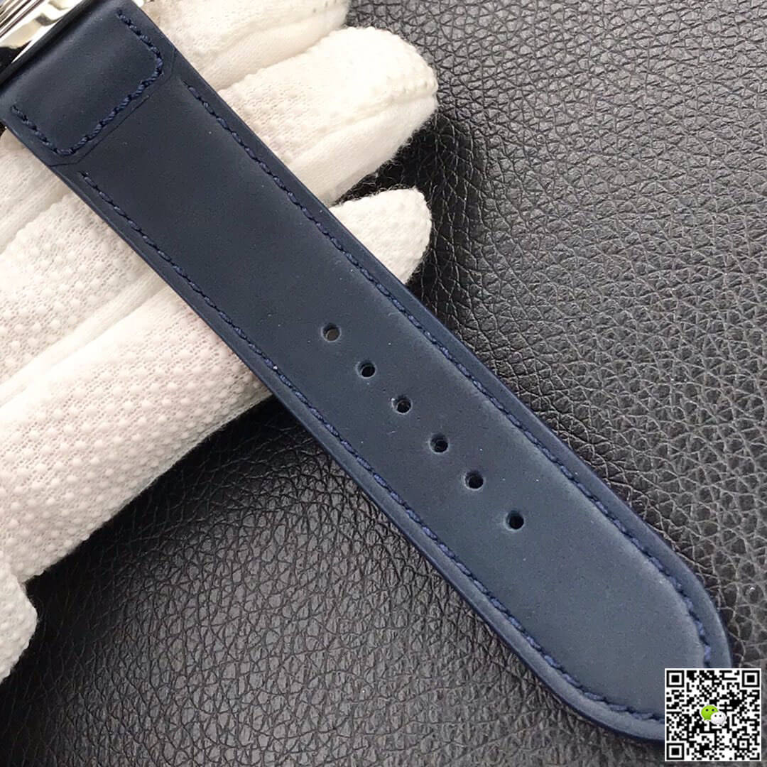 Jaeger LeCoultre Reverso Tribute Double-sided Double Time Zone Flip MG Factory Blue Dial