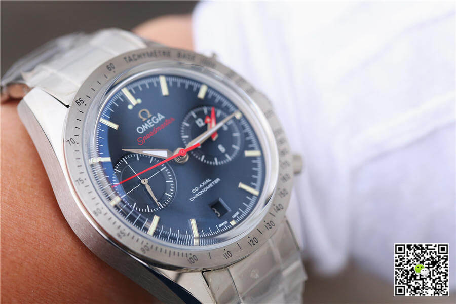 Omega Speedmaster 331.10.42.51.03.001 OM Factory Blue Dial
