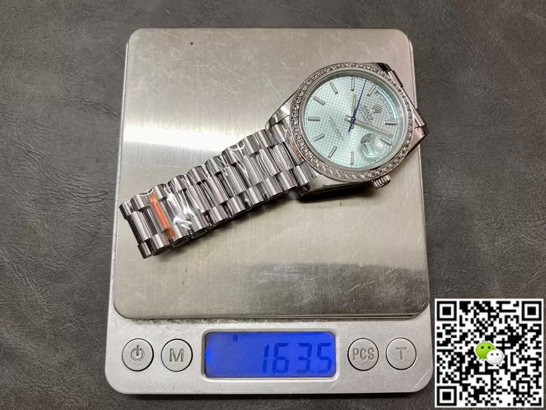 Rolex Day Date 228236 GM Factory V2 Counterweight Version Blue Dial