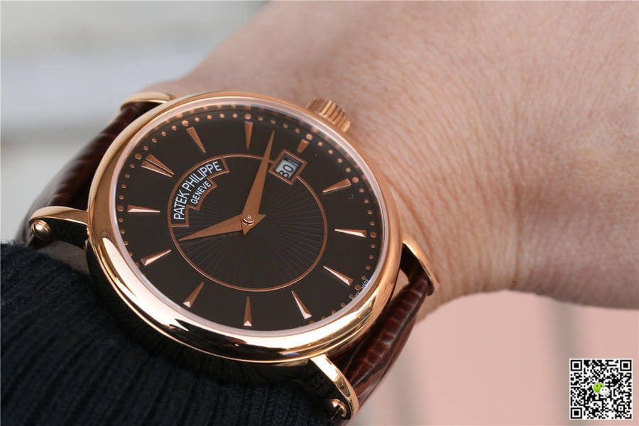 Patek Philippe Calatrava ZF Factory Rose Gold Black Dial