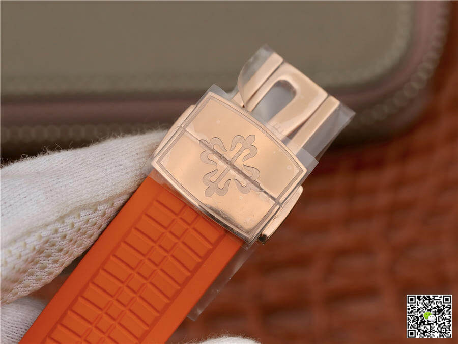 Patek Philippe Aquanaut 5968A-001 Orange Strap