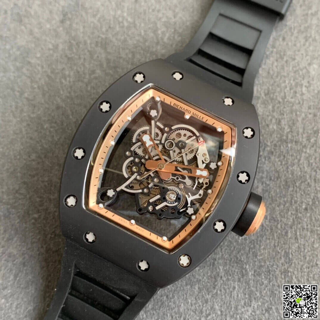 Richard Mille RM055 KV Factory V2 Black Ceramic