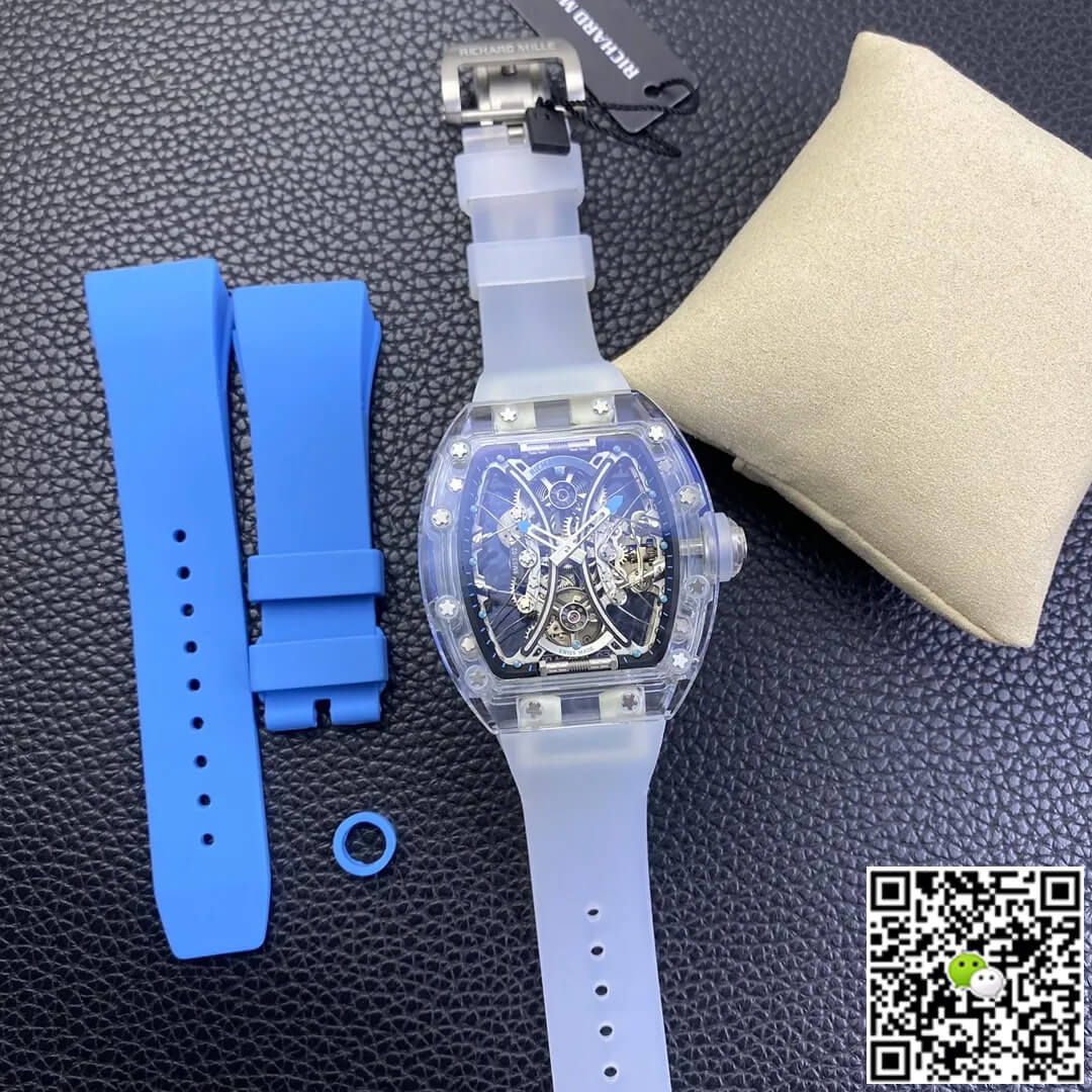 Richard Mille RM053-02 RM Factory Transparent Tourbillon Skeleton Dial