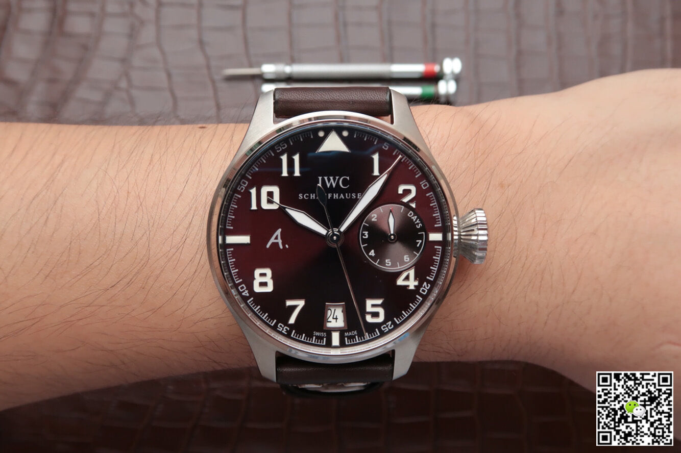 IWC Pilot IW500422 ZF Factory Brown Dial