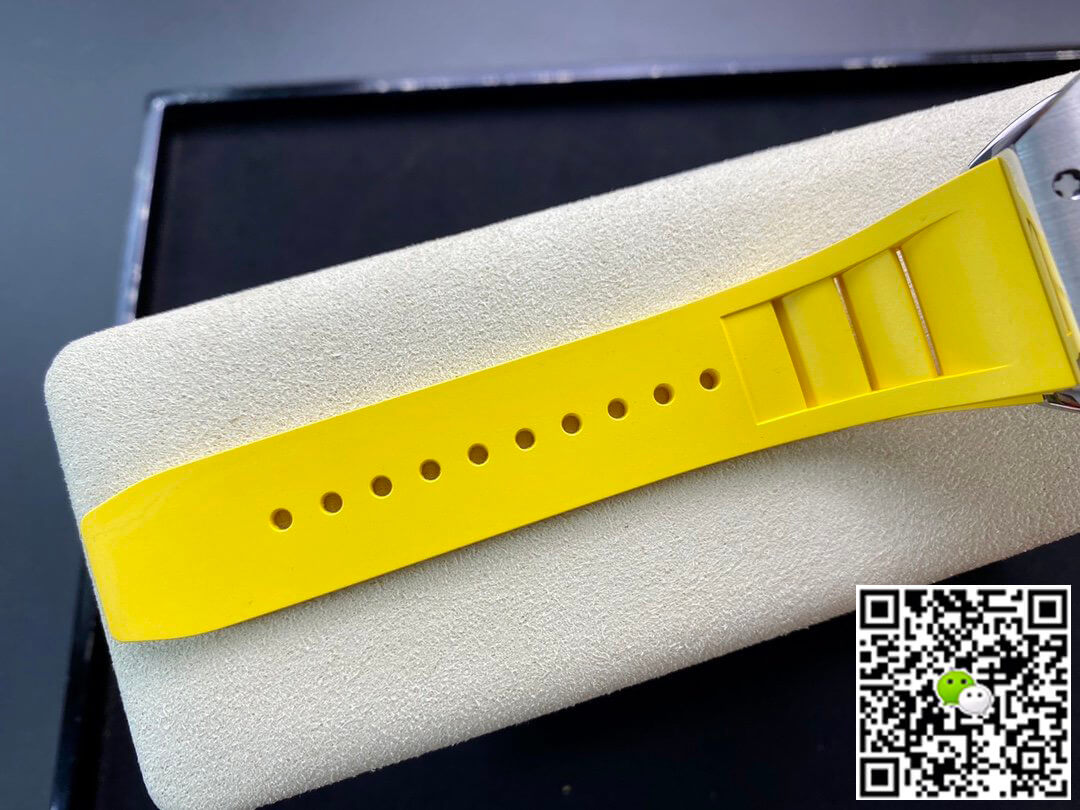 Richard Mille RM11 KV Factory Titanium Yellow Strap